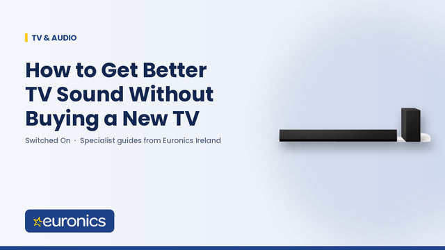How to Get Better TV Sound Without Buying a New TV