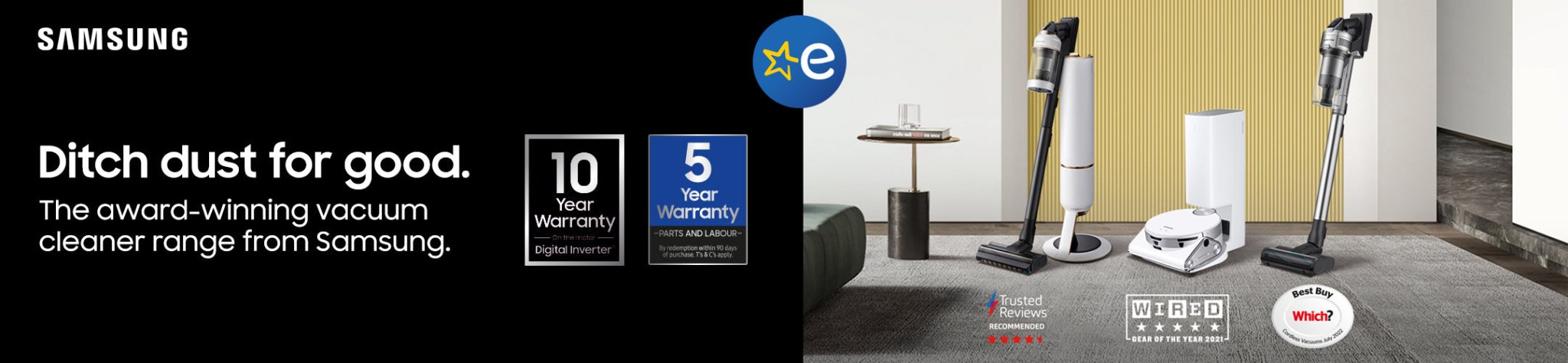 Samsung Vacuum's - Euronics Ireland