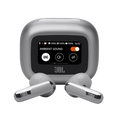 JBL Live Flex 3 True Wireless Noise-Cancelling Open-Stick Earbuds | JBLLIVEFLEX3SIL