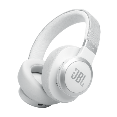 JBL Live 770NC Over-Ear Noise-Cancelling Headphones – White | JBLLIVE770NCWHT
