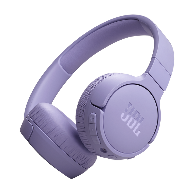 JBL Tune 670NC On-Ear Noise-Cancelling Headphones – Purple