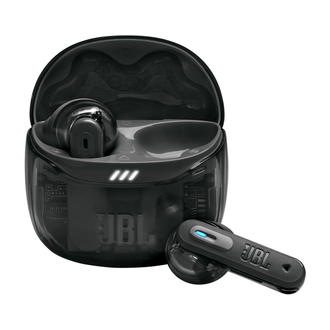 JBL Tune Flex 2 Ghost Edition True Wireless Noise-Cancelling Open-Stick Earbuds | JBLTFLEX2GBLK