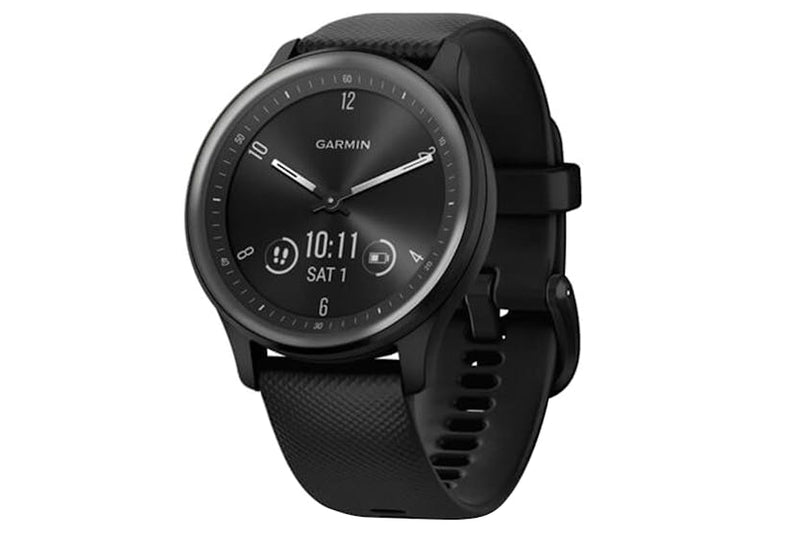 Garmin vívomove Sport Smart Watch With Silicone Band in Black | 010-02566-00