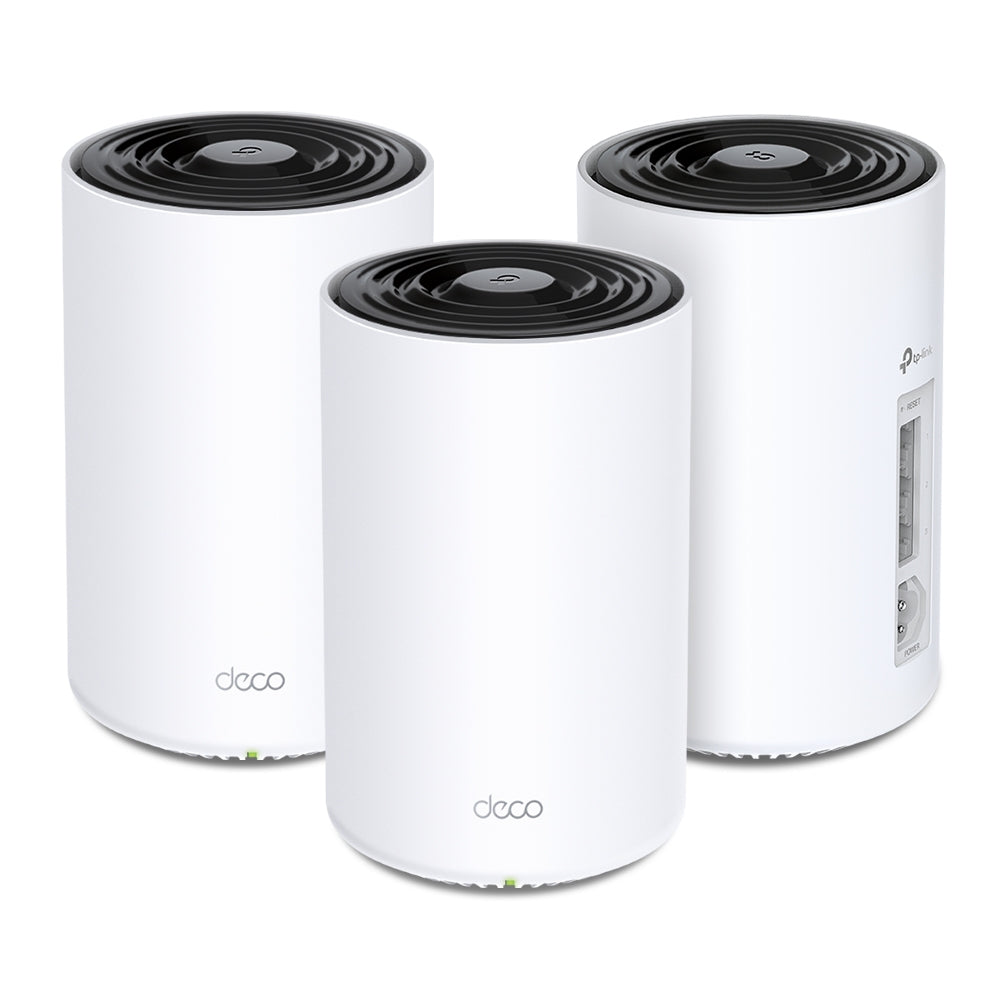 TP‑Link Deco PX50 Dual‑Band Wi‑Fi 6 + Powerline Mesh System (3‑Pack) Router