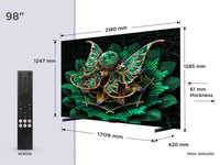 TCL 98"Mini LED with B&O Speakers | 98C7K