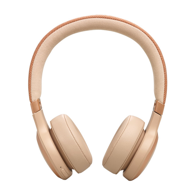 JBL Live 670NC On-Ear Noise-Cancelling Headphones – Sandstone | JBLLIVE670NCSAT