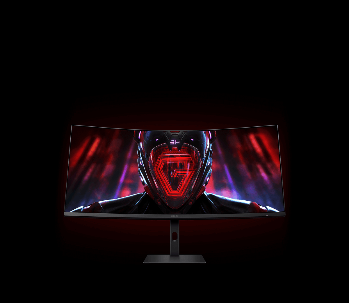 Xiaomi G34WQi 34" WQHD 180Hz Curved Gaming Monitor - front view