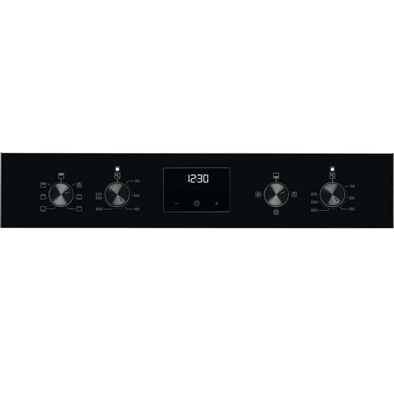 Electrolux Black Built-In Double Oven Microwave – view 3