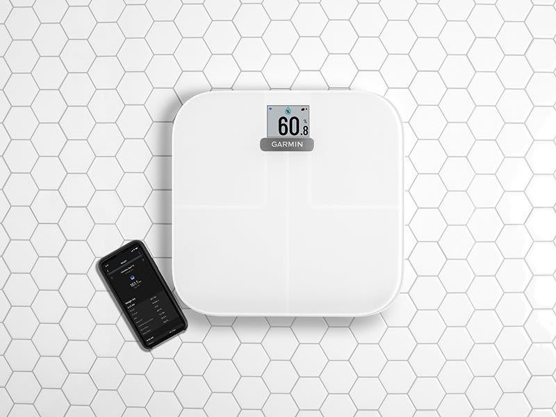 Garmin Index S2 Wi-Fi Smart Scale - lifestyle