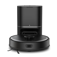 Tapo RV30 Max Plus robot vacuum with auto-empty dock — front product view