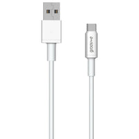 Groov-e USB-C to USB-A Charging Cable 1m White - official product image