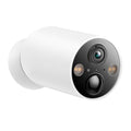 Tapo C425 smart wire-free security camera, front lens detail view