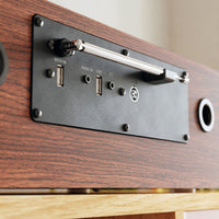 Majority Oakington DAB/FM Radio Music System with CD, Walnut - official product image
