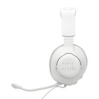 JBL Quantum 100 M2 Gaming Wired Over-Ear Headphones White product image