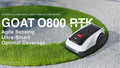 Ecovacs GOAT O800 RTK - Robotic Lawn Mower with Wire-Free RTK Navigation, up to 800m² | 270-MR2452IO