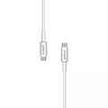 Groov-e USB-C to USB-C Charging Cable 1m White - official product image