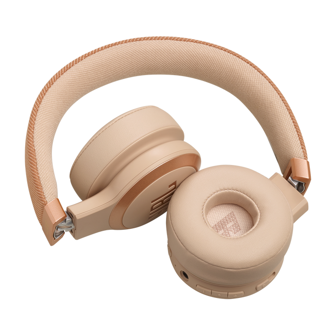 JBL Live 670NC On-Ear Noise-Cancelling Headphones – Sandstone | JBLLIVE670NCSAT