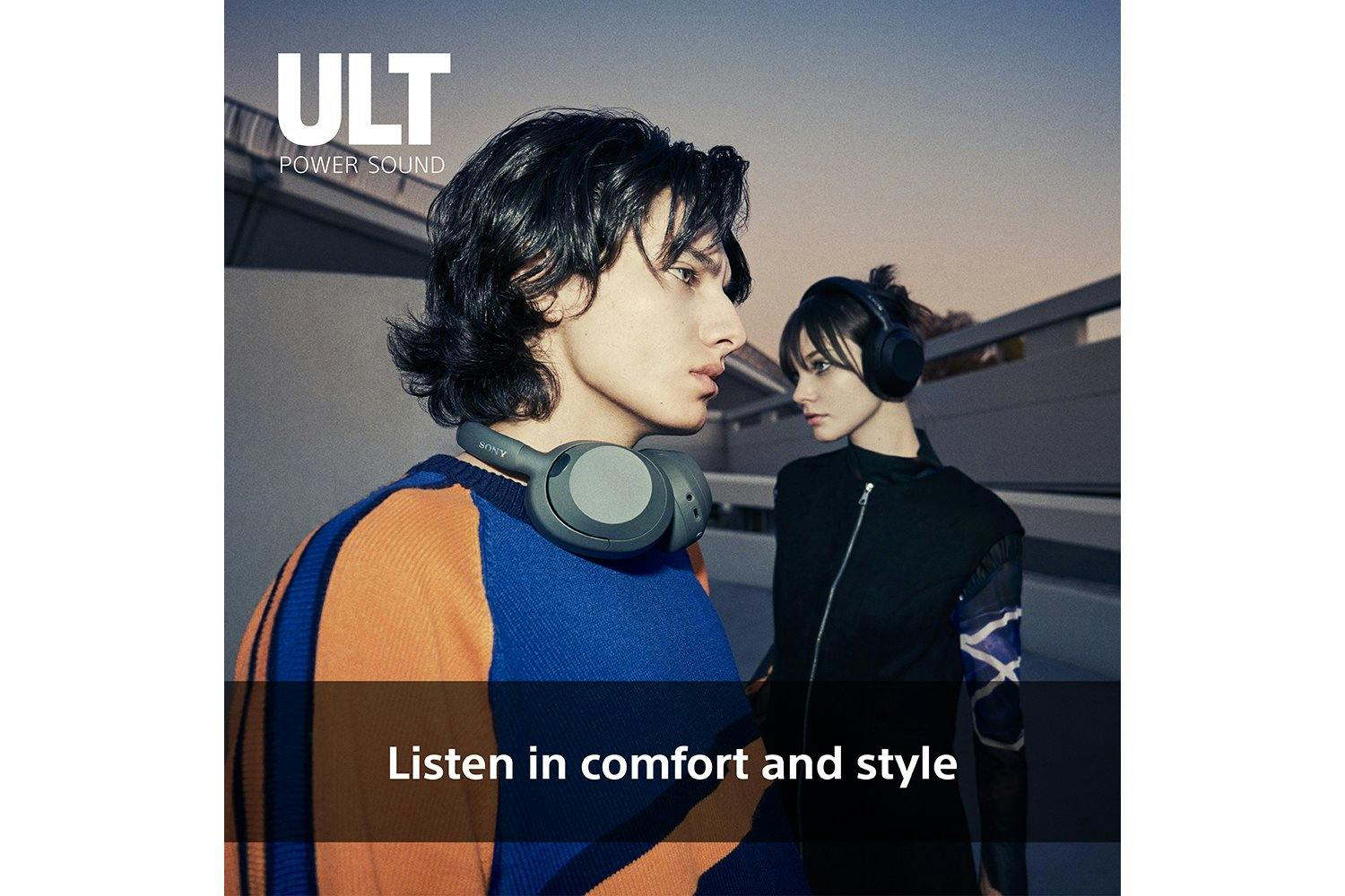 Sony ULT WEAR Over-Ear Wireless Noise Cancelling Headphones – Forest Grey | WH-ULT900N