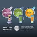 Ninja BlendBOSS Tumbler Blender 710ml Blue Raspberry product image