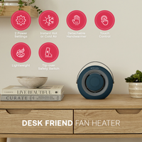 Dimplex Desk Friend Ceramic Fan Heater Heater 400W Navy product image