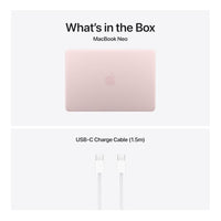 Apple MacBook Neo 13-inch laptop in Blush