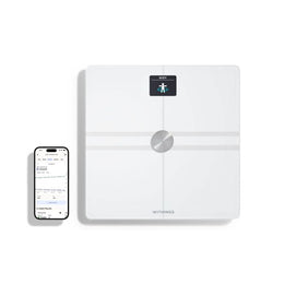 Withings Body Comp - Smart Scale with Body Composition & Visceral Fat Analysis - White | 78-WBS12-White-All-Inter