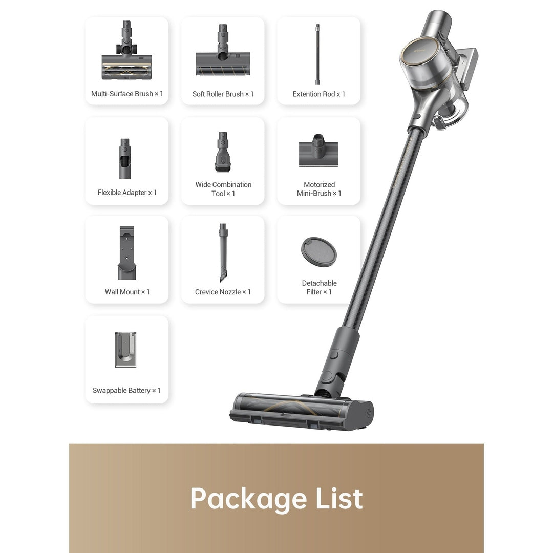 Dreame R20 VTV97A package list with attachments