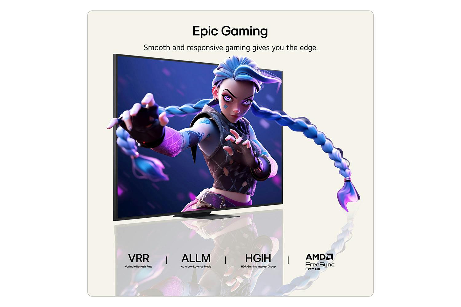 LG 100-inch 4K QNED evo AI Smart TV | 100QNED87B6.AEI