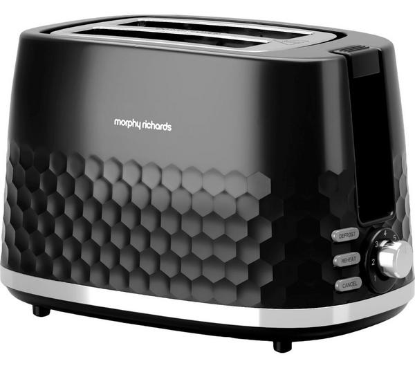 Morphy Richards Hive 2 Slice Black Toaster | 220031