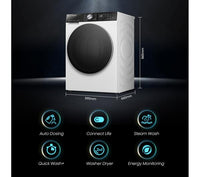 HISENSE Auto Dosing 10.5 kg Washer Dryer | WD5S1045BW