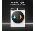 HISENSE Auto Dosing 10.5 kg Washer Dryer | WD5S1045BW