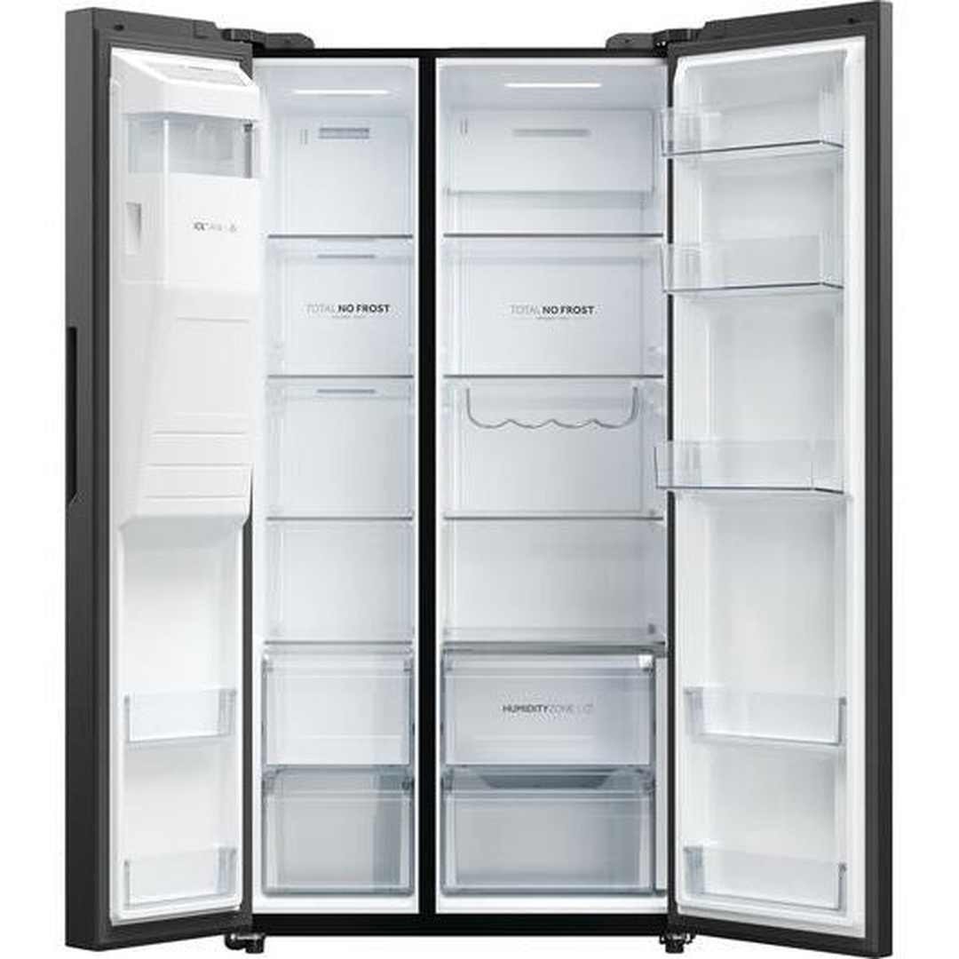 Haier SBS 90 Series 5 601L Total No Frost American Fridge Freezer | HSW59F18EIPT Haier American Fridge Freezer Euronics Ireland