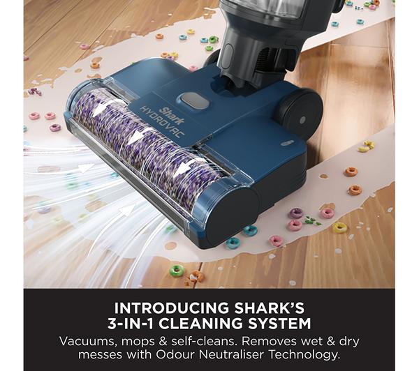 Shark HydroVac Corded Hard Floor Cleaner – 3-in-1 Cleaning | WD110UK