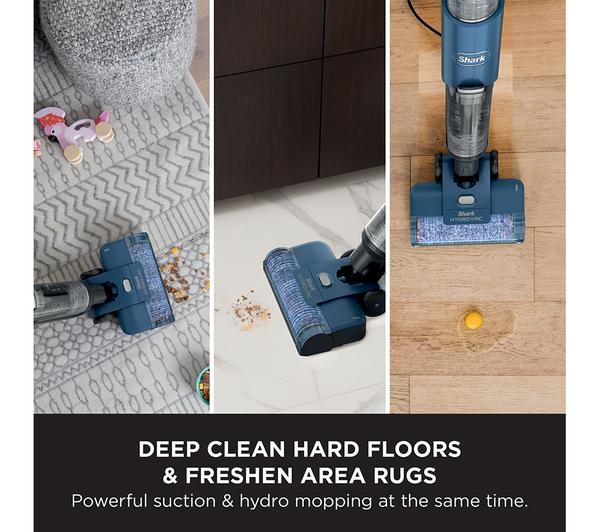 Shark HydroVac Corded Hard Floor Cleaner – 3-in-1 Cleaning | WD110UK