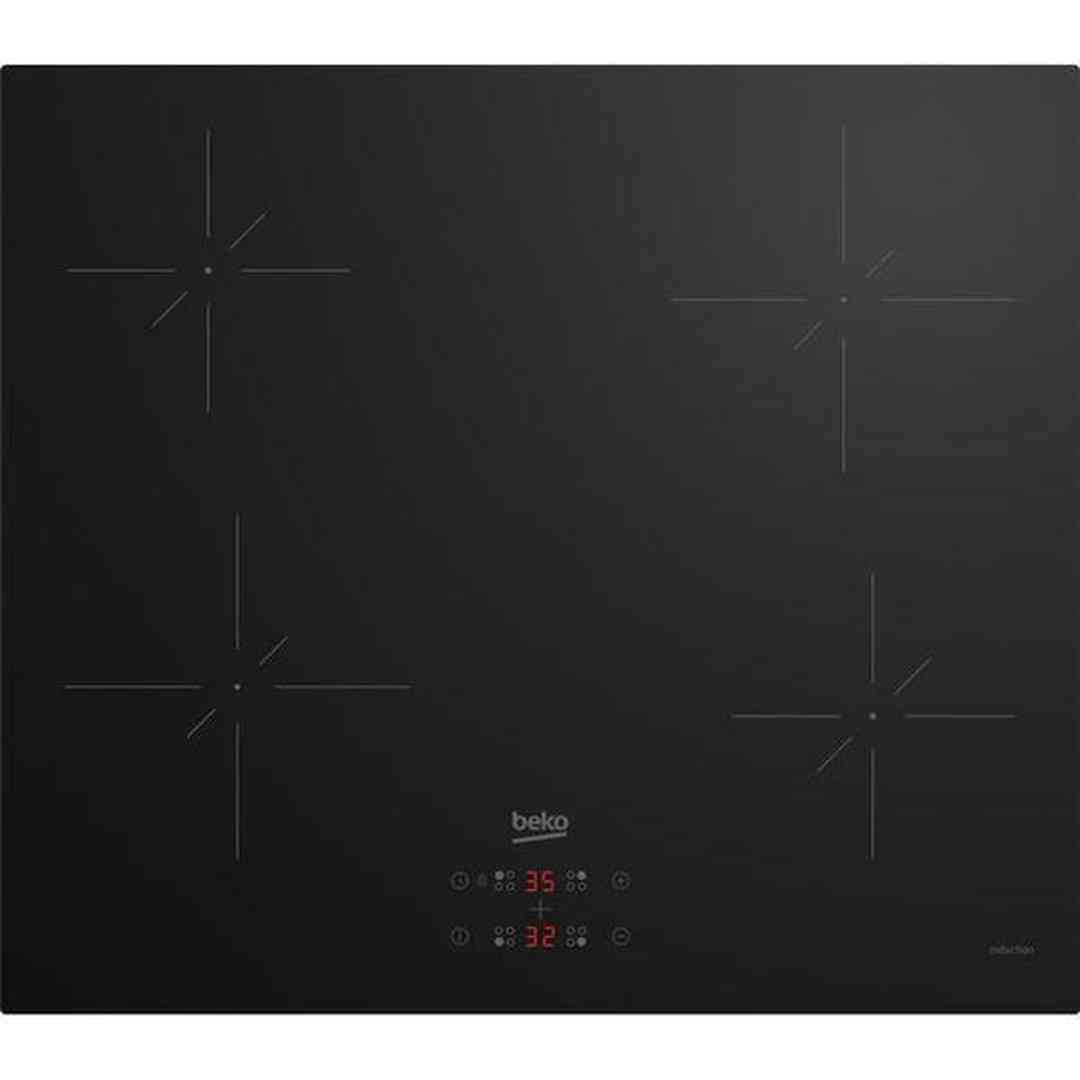 Beko 59 cm Electric Induction Hob - Black | HII64401QT Beko Hob Euronics Ireland