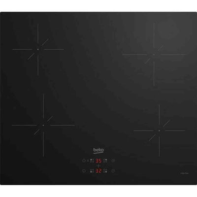 Beko 59 cm Electric Induction Hob - Black | HII64401QT Beko Hob Euronics Ireland