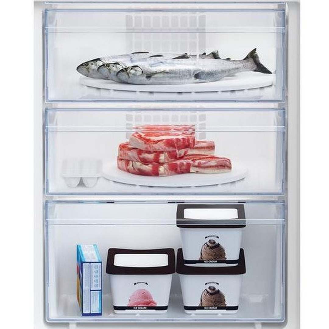 Beko Integrated 70/30 Fridge Freezer - Sliding Hinge | BCSM473 Beko Fridge Freezer Euronics Ireland
