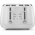 De’Longhi Eclettica 4-Slot Toaster – White | CTY4003.W