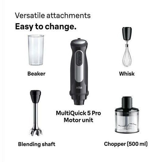 Braun MultiQuick 5 Pro Hand Blender | MQ55236M