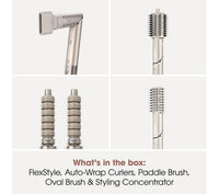 Shark FlexStyle 4-in-1 Air Styler & Hair Dryer – Stone | HD436SLUK