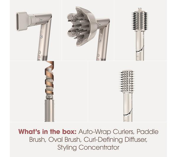 Shark FlexStyle 5-in-1 Air Styler & Hair Dryer – Stone | HD446SLUK