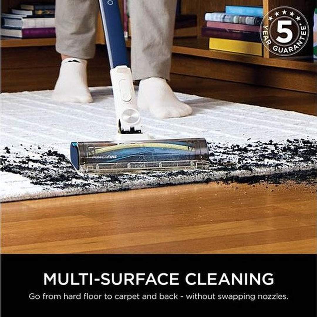 Shark PowerPro Cordless Stick Vacuum - Navy Metallic | IZ380UK Shark Vacuum Cleaner Euronics Ireland