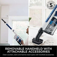 Shark PowerPro Cordless Stick Vacuum - Navy Metallic | IZ380UK Shark Vacuum Cleaner Euronics Ireland