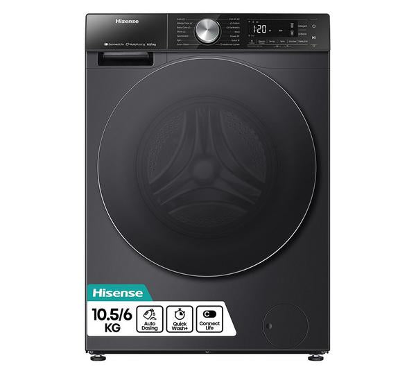Hisense 5S Series 10.5kg Auto Dosing WiFi Washer Dryer | WD5S1045BB