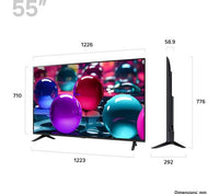 LG UA73 55" 4K UHD LED Smart TV | 55UA73006LA.AEKQ LG TV Euronics Ireland