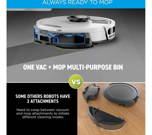 Shark Matrix Plus 2-in-1 Self-Empty Robot Vacuum & Mop | RV2620WAUKWH