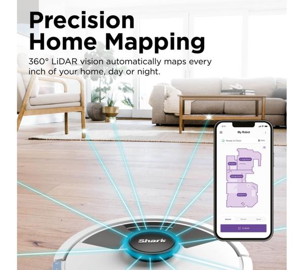 Shark Matrix Plus 2-in-1 Self-Empty Robot Vacuum & Mop | RV2620WAUKWH