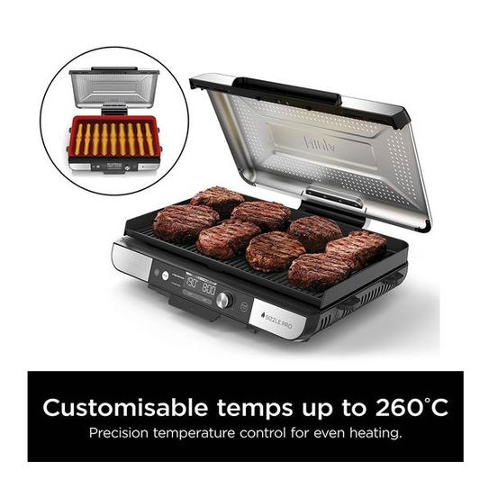 Ninja Sizzle Pro XL Indoor Grill & Flat Plate | GX101UK