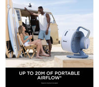 Shark FlexBreeze HydroGo Misting Fan – Glacier Blue | FA050UKBL