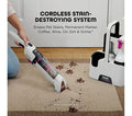 Shark StainForce Cordless Stain-Destroying Spot Cleaner – Grey/Orange | HX100UKT